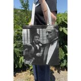 Zipzap The Godfather V2 Çift Taraflı Yazlık Kışlık Kanvas Baskı Bez Çanta