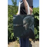 Zipzap The Witcher 2 V1 Çift Taraflı Yazlık Kışlık Kanvas Baskı Bez Çanta Dizi Film