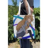 Zipzap Toradora! V2 Yazlık Kışlık Çift Taraflı Kanvas Baskı Bez Çanta Anime Çantası