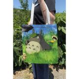 Zipzap Totoro V5 Yazlık Kışlık Çift Taraflı Kanvas Baskı Bez Çanta Anime Çantası