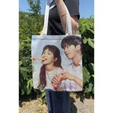Zipzap Twenty-Five Twenty-One K Drama Kdrama V1 Çift Taraflı Yazlık Kışlık Kanvas Baskı Bez Çanta Dizi Film