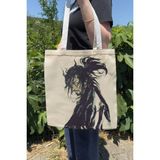 Zipzap Vagabond V2 Yazlık Kışlık Çift Taraflı Kanvas Baskı Bez Çanta Anime Çantası