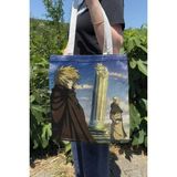 Zipzap Vinland Saga V1 Yazlık Kışlık Çift Taraflı Kanvas Baskı Bez Çanta Anime Çantası