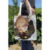 Zipzap Youjo Senki V2 Yazlık Kışlık Çift Taraflı Kanvas Baskı Bez Çanta Anime Çantası