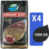 Ziraat Çay Gold 1000 gr x 4 Adet - 1 kg