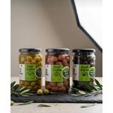 Ziraat Tarım Edremit Körfez 3'lü Zeytin Seti 400 Gr*3 (Pembe Çizik-Ayvalık Kırma-Kuru Sele) - 1,2 kg