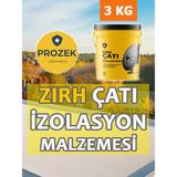 Zırh Çatı Yalıtım Izolasyon Malzemesi 3 kg - Ilık Beyaz