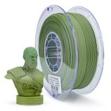 ZIRO 3D yazıcı filament, mat PLA filament, 1,75 mm, çok renkli gökkuşağı PLA filament, 1 kg/2,2 lb, kamuflaj rengi
