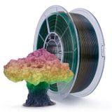 ZIRO 3D yazıcı filament, yarı saydam PLA filament, 1,75 mm, çok renkli gökkuşağı PLA filament, 1 kg / 2,2 lb, sezon serisi - ilkbahar