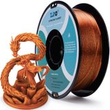 ZIRO Glitter PLA Filament 1.75mm, Twinkling 3D Yazıcı Filament PLA 1KG (2.2lbs), Boyutsal Doğruluk +/- 0.03mm, Pırıltılı Karamel