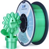 ZIRO İpek PLA 1,75 mm filament, 3D yazıcı filamenti, ipek PLA serisi 1,75 mm 1 kg, çap toleransı +/-0,03 mm, yeşil