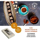 Zirve Artizan Vegan Glutensiz Rafine Şekersiz %70 Bitter Belçika Çikolatası (8li-80 Gr)