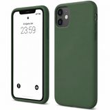 ZİRVE iPhone 11 İle Uyumlu Kılıf İçi Kadife Yüksek Kalite Tam Uyum İLAS Yumuşak Silikon Telefon Kılıfı Haki