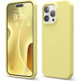 ZİRVE iPhone 11 Pro Max İle Uyumlu Kılıf İçi Kadife Yüksek Kalite Tam Uyum İLAS Yumuşak Silikon Telefon Kılıfı Sarı