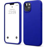 ZİRVE iPhone 14 Plus İle Uyumlu Kılıf İçi Kadife Yüksek Kalite Tam Uyum İLAS Yumuşak Silikon Telefon Kılıfı Sax