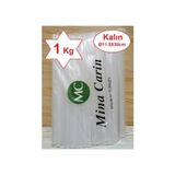 Zirve Mum Silikon Kalın 11.5x30cm Sıcak Mum Silikon Çubuk Uç 1 Kg 4755455566