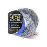 Zirve Tel Örgü 45 cm x 30 Metre Düzlemsel Jiletli Tel