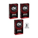 Zirve Tırtıklı ve Kabartmalı Prezervatif 3 Adet 10'lu