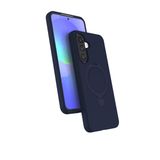 ZİRVE TREND Galaxy A26/A17/A18 ile Uyumlu Kılıf Regal Magsafe ile Uyumlu Kablosuz Şarj Özellikli Stand Olabilen Yüksek Kalite Telefon Kılıfı Lacivert