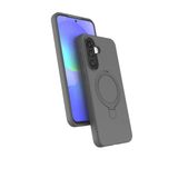 ZİRVE TREND Galaxy A26/A17/A18 ile Uyumlu Kılıf Regal Magsafe ile Uyumlu Kablosuz Şarj Özellikli Stand Olabilen Yüksek Kalite Telefon Kılıfı Titan Gri