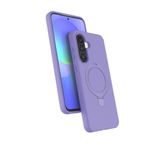 ZİRVE TREND Galaxy A56 / A36 ile Uyumlu Kılıf Regal Magsafe ile Uyumlu Kablosuz Şarj Özellikli Stand Olabilen Yüksek Kalite Telefon Kılıfı Lila