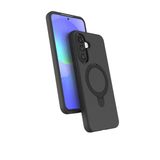 ZİRVE TREND Galaxy A56 / A36 ile Uyumlu Kılıf Regal Magsafe ile Uyumlu Kablosuz Şarj Özellikli Stand Olabilen Yüksek Kalite Telefon Kılıfı Siyah