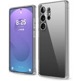 ZİRVE TREND Galaxy S22 Ultra İle Uyumlu Şeffaf Telefon Kılıfı – Kablosuz Şarj Destekli A+++ Kalite Kamera Koruma Çıkıntılı Darbe ve Çizilmelere Karşı Koruyucu İnce Yumuşak Tpu Silikon Kılıf SSEF