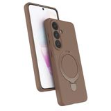 ZİRVE TREND Galaxy S26 ile Uyumlu Kılıf Regal Magsafe ile Uyumlu Kablosuz Şarj Özellikli Stand Olabilen Yüksek Kalite Telefon Kılıfı Yeşil