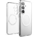 ZİRVE TREND Galaxy S26 İle Uyumlu Şeffaf MagSafe Uyumlu Telefon Kılıfı – Kablosuz Şarj Destekli A+++ Kalite Kamera Koruma Çıkıntılı Darbe ve Çizilmelere Karşı Koruyucu İnce Sert Kılıf İMAS