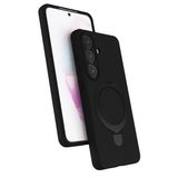 ZİRVE TREND Galaxy S26 Plus ile Uyumlu Kılıf Regal Magsafe ile Uyumlu Kablosuz Şarj Özellikli Stand Olabilen Yüksek Kalite Telefon Kılıfı Siyah