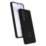 ZİRVE TREND Galaxy S26 Ultra ile Uyumlu Kılıf Regal Magsafe ile Uyumlu Kablosuz Şarj Özellikli Stand Olabilen Yüksek Kalite Telefon Kılıfı Siyah