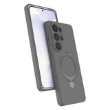 ZİRVE TREND Galaxy S26 Ultra ile Uyumlu Kılıf Regal Magsafe ile Uyumlu Kablosuz Şarj Özellikli Stand Olabilen Yüksek Kalite Telefon Kılıfı Titan Gri