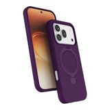 ZİRVE TREND Huawei Honor 600 ile Uyumlu Kılıf Regal Magsafe ile Uyumlu Kablosuz Şarj Özellikli Stand Olabilen Yüksek Kalite Telefon Kılıfı Derin Mor