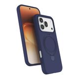 ZİRVE TREND Huawei Honor 600 Pro ile Uyumlu Kılıf Regal Magsafe ile Uyumlu Kablosuz Şarj Özellikli Stand Olabilen Yüksek Kalite Telefon Kılıfı Lacivert