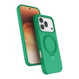 ZİRVE TREND Huawei Honor 600 Pro ile Uyumlu Kılıf Regal Magsafe ile Uyumlu Kablosuz Şarj Özellikli Stand Olabilen Yüksek Kalite Telefon Kılıfı Yeşil