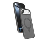 ZİRVE TREND iPhone 17 Air ile Uyumlu Kılıf Regal Magsafe ile Uyumlu Kablosuz Şarj Özellikli Stand Olabilen Yüksek Kalite Telefon Kılıfı Titan Gri