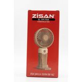 Zisan USB Şarjlı El Tipi Fan Vantilatör Taşınabilir Masaüstü Standlı Mini Fan