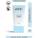 Zishu 50 ml Cilt Beyazlatıcı Krem Aydınlatıcı Etkisiyle Tüm Cilt Tiplerine Uygun