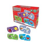 Zıt Kavramlar Eğitici Puzzle, 40 Parça, 3+ Yaş, Okul Öncesi Öğrenme Seti - standart