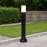 Zita Galata Bahçe Lambası 80 cm | E27 Duy Uyumlu | IP54 Su Geçirmez | Siyah Set Üstü Armatür | Kırılmaz Gövde | Yerli Üretim Dış Mekan Aydınlatma