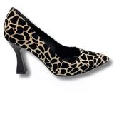 Zivanta Leopar Desenli Kadın Stiletto