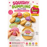 ZİVENTA 1 Adet Büyük Boy Glitter Simli Dumpling Slow Rising Stres Oyuncağı Squishy Yumuşacık Kawaii Sıkılabilir Oyuncak Blind Box Kapalı Kutu Çin Mantısı Mystery Sukuşi