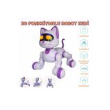ZİVENTA 30 Fonksiyonlu Akıllı Robot Kedi Uzaktan Kumandalı Programlanabilir Dans Eden Şarjlı Eğitici Oyuncak
