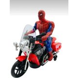 Ziventa Avengers Yenilmezler Örümcek Adam Spider Man Robot Işıklı Sesli Motor Oyuncak - 08 Kırmızı