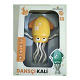 Ziventa Sarı Dansçı Kali Oyuncak Ahtapot Sesli Işıklı Müzikli Dans Eden Oltalı - Şarjlıdır! - Oltası Mevcut