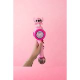 Ziventa Stitch Temalı Asa Işıklı Baloncuk Tabancası Otomatik Bubble Gun Baloncuk Köpük Kabarcık Oyuncağı 3+ Yaş - Pembe