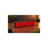 Zıvka GTA Wasted Masa Üstü Dekoratif Yazı - GTA V 3D Yazıcı Masa Süsü 2li