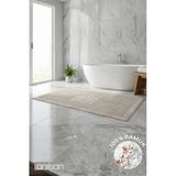 Zivra %100 Pamuk Ayak Havlusu - Ekru 60X130, 690 Gr