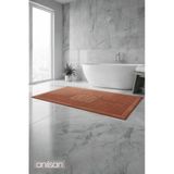 Zivra %100 Pamuk Ayak Havlusu - Kiremit 70X130, 790 Gr