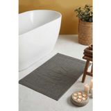 Zivra Antrasit %100 Pamuk Ayak Havlusu - 50X70 Cm